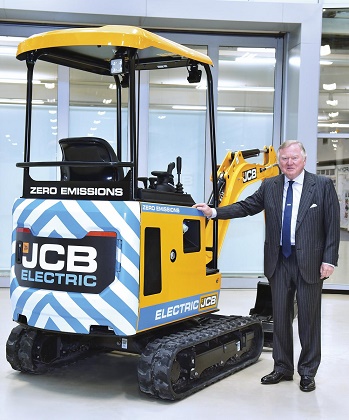 JCB SPARKS HUGE INTEREST WITH ITS FIRST EVER ELECTRIC DIGGER